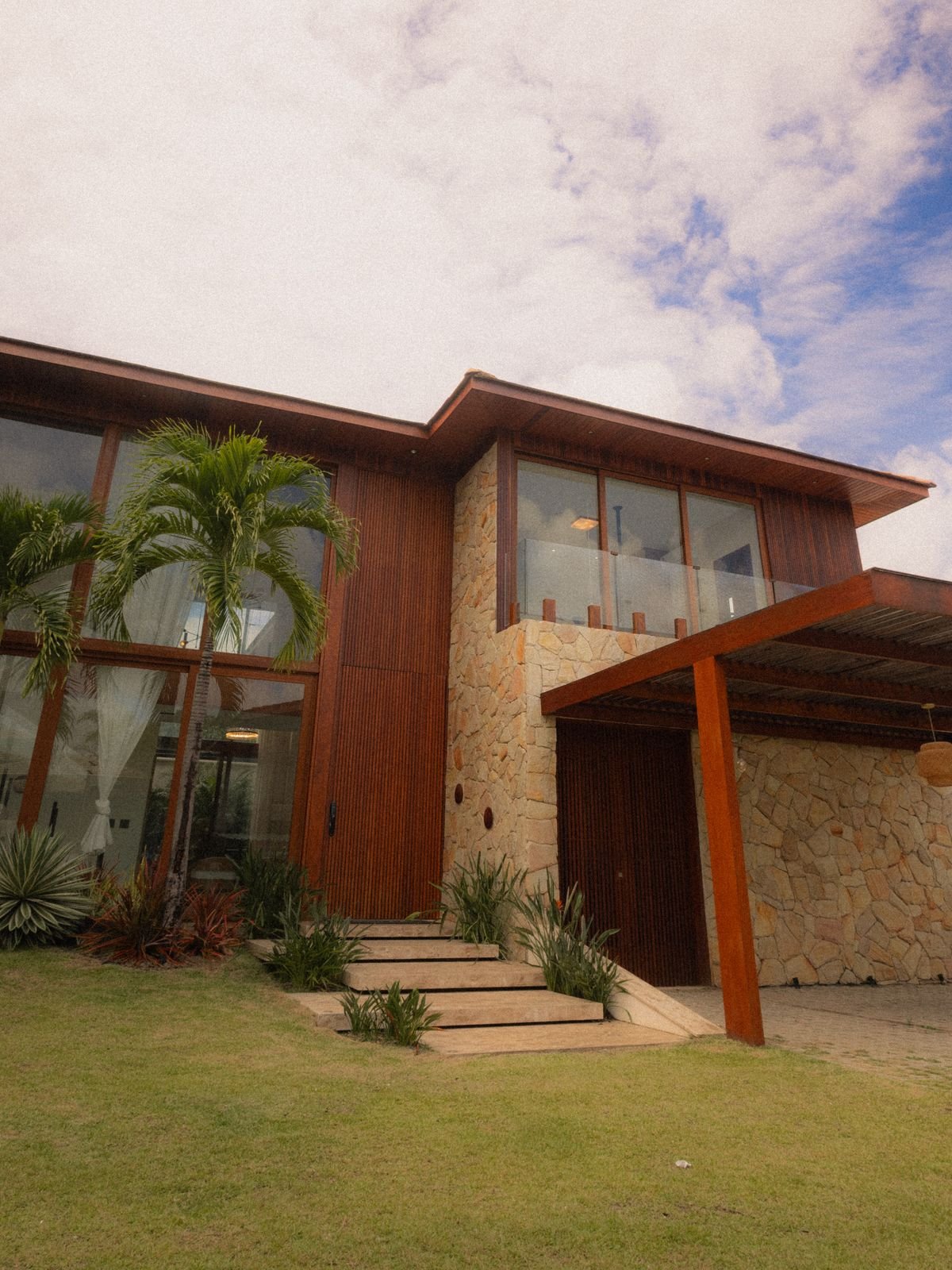 Residência contemporânea como referência visual de arquitetura, imagem ilustrativa